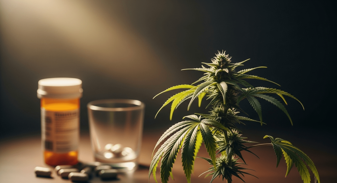 person considering marijuana therapy in addiction recovery setting