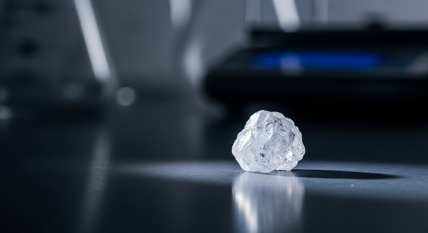 Synthetic opioid pills and powder representing nitazene drug threats